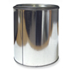 Empty Metal Paint Can W/Lid & Handle