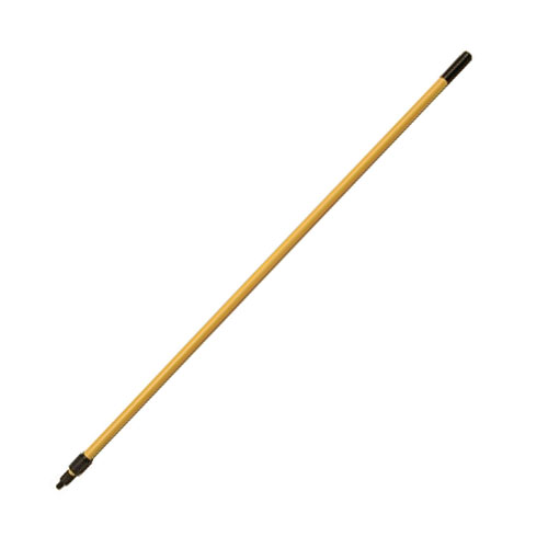 Laitner 60’ Fiberglass yellow Threaded BROOM HANDLE