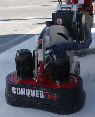 CONQUER Twin Concrete Grinder