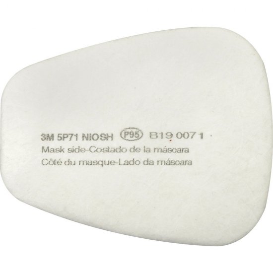 3M 5P71 P95 Particulate Filter, NIOSH approved - Box of 10 Filters - Click Image to Close