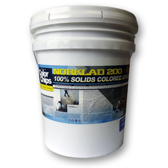 Norklad 200 Colored Epoxy 100% Solids - 3 Gallon 350+ sq/ft - Click Image to Close