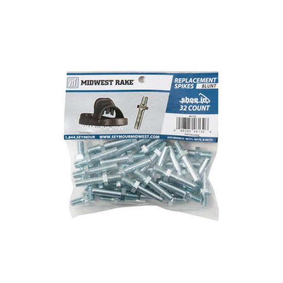 Seymour Midwest Replacement Spikes for Spike Shoes, 1" Blunt Spikes, 32 Count - Click Image to Close