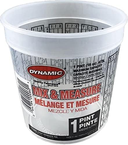 Plastic Mixing Cup 5 QT (165oz)