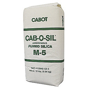 CAB-O-SIL M-5 Epoxy Thickener Silica Filler - Cabot Cabosil 10 lb. - Click Image to Close