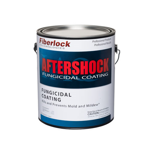 Fiberlock Aftershock Fungicidal Coating - Mold Resistant Paint 1 & 5 Gal - Click Image to Close