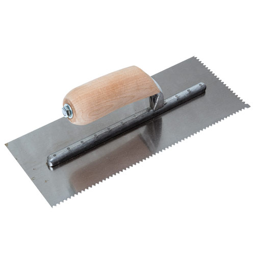 30 Notched Rubber Squeegee for Epoxy Floor