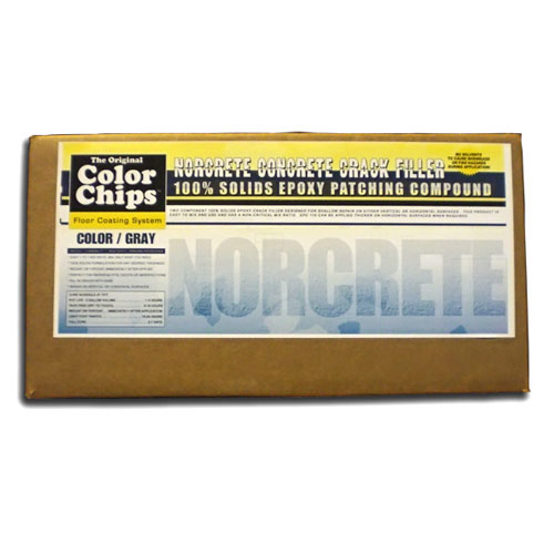 Norcrete Concrete Crack Repair Epoxy -100% Solids Filler - 2 gal - Click Image to Close