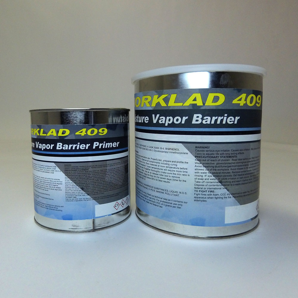 Norklad 409 Epoxy Primer Floor Coating 100% Solids - 1.5 Gal