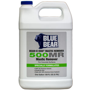 Blue Bear 500MR Mastic Remover - Bean e doo - 1 Gallon - Click Image to Close