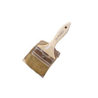 White China Bristle Chip Brush - 3"