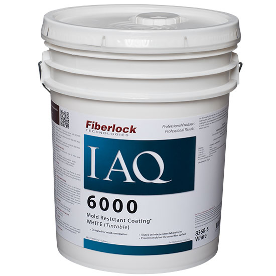 Fiberlock IAQ 6000 Mold Resistant Coating - White - 5g