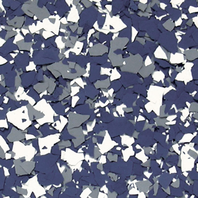 Blue Flake Epoxy Floor  Blue Color Chips for Sale