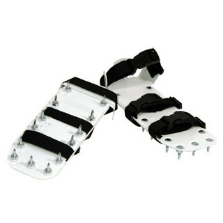 Spike Shoes for Epoxy - Steel Bed Buckle On - 1'' - Click Image to Close