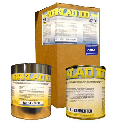Epoxy Floor Coating - 100% Solids